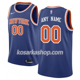Dres New York Knicks Prilagođeni Nike 2017-18 Plava Swingman